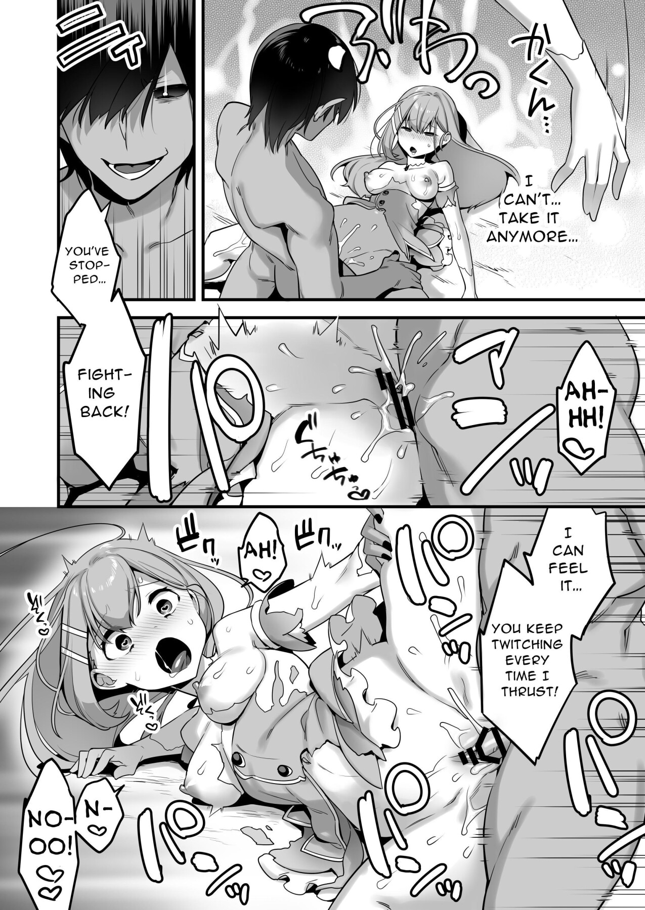 Hentai Manga Comic-Since I became a pawn of evil... I'll disgrace the magical girl-Read-39